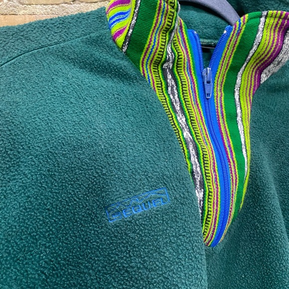 VINTAGE SEQUIL Quarter Zip Up Fleece - Picture 3 of 5